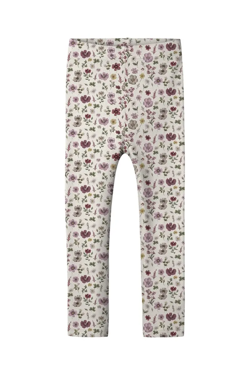Name It - Nmfsabbia Slim Legging - 5195158 Peyote Melange