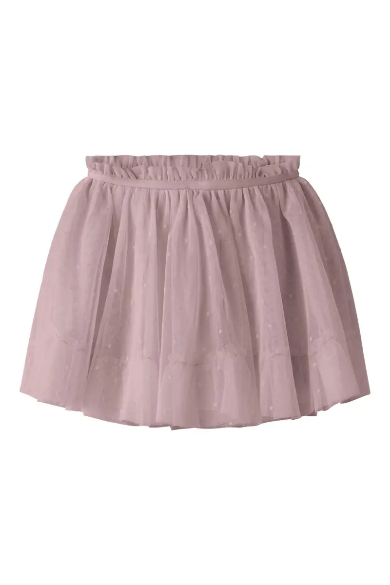 Name It - Nmfsalina Tulle Skirt - 5146252 Mauve Shadows