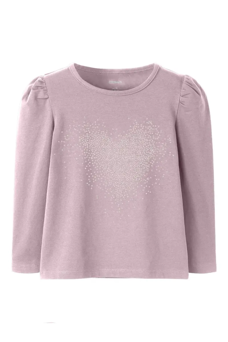 Name It - Nmfsindy Ls Top - 5195245 Mauve Shadows