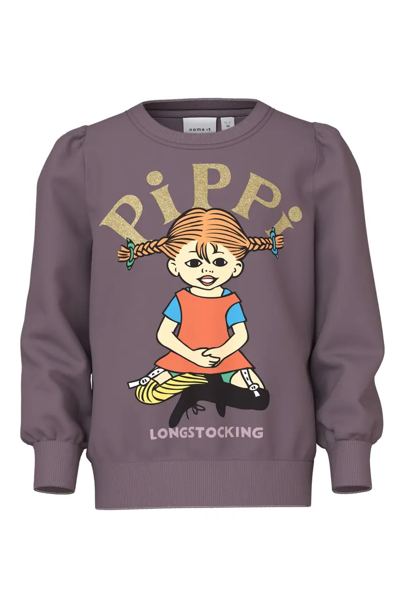 Name It - Nmfsovej Pippi Sweat Sky - 4978196 Moonscape