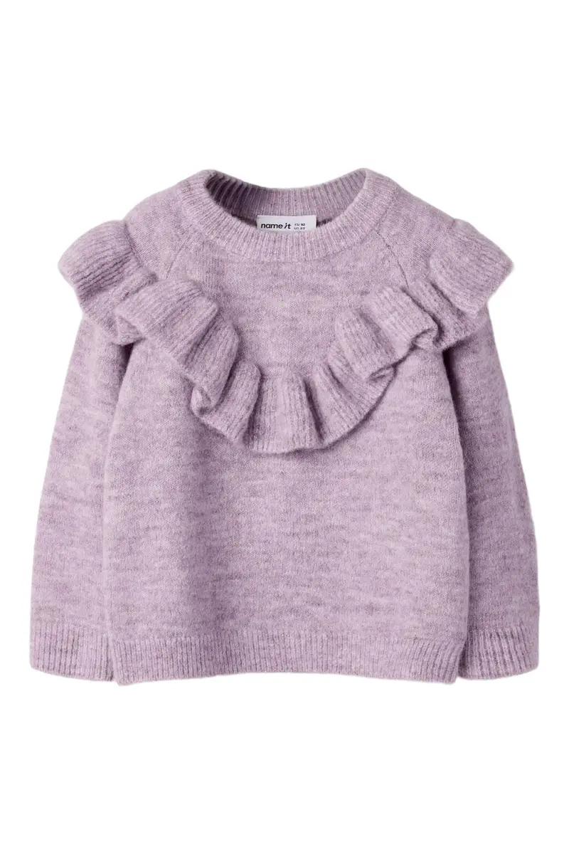 Name It - Nmfsyla Ls Knit - 5116001 Mauve Shadows