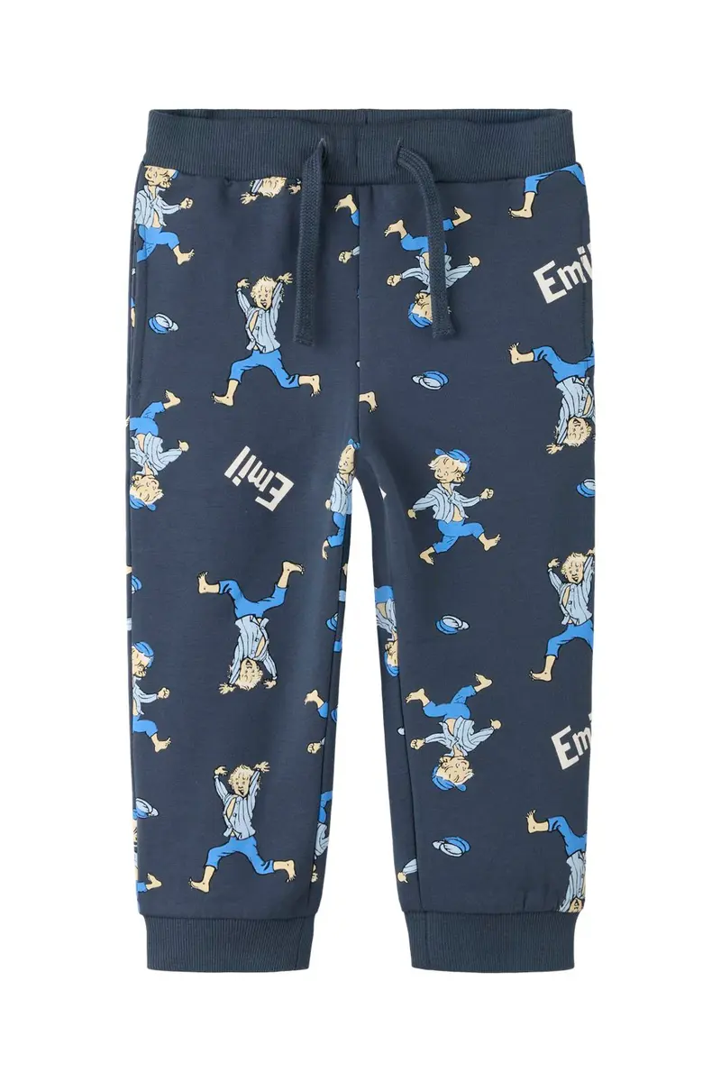 Name It - Nmmalfe Emil Nreg Swe Pants Sky - 5133572 Ombre Blue
