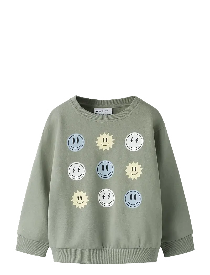 name it NMMDILASSO LS NREG SWE BRU - Sweatshirt