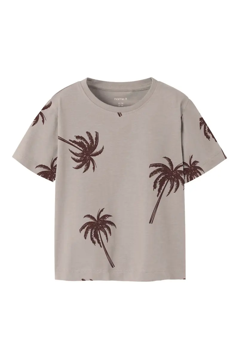 Name It - Nmmhamil Ss Nreg Top - 4997369 Chateau Gray