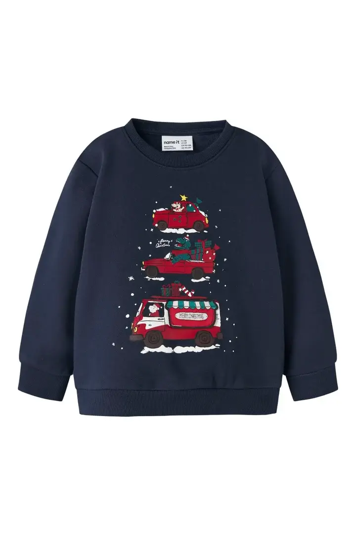 Name It nmmrane ls nreg sweat bru navy blazer "jul"