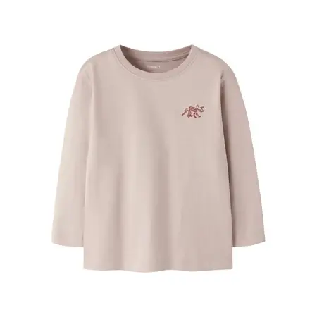 Name it - Nmmvimpel beige bluse med dino "9"