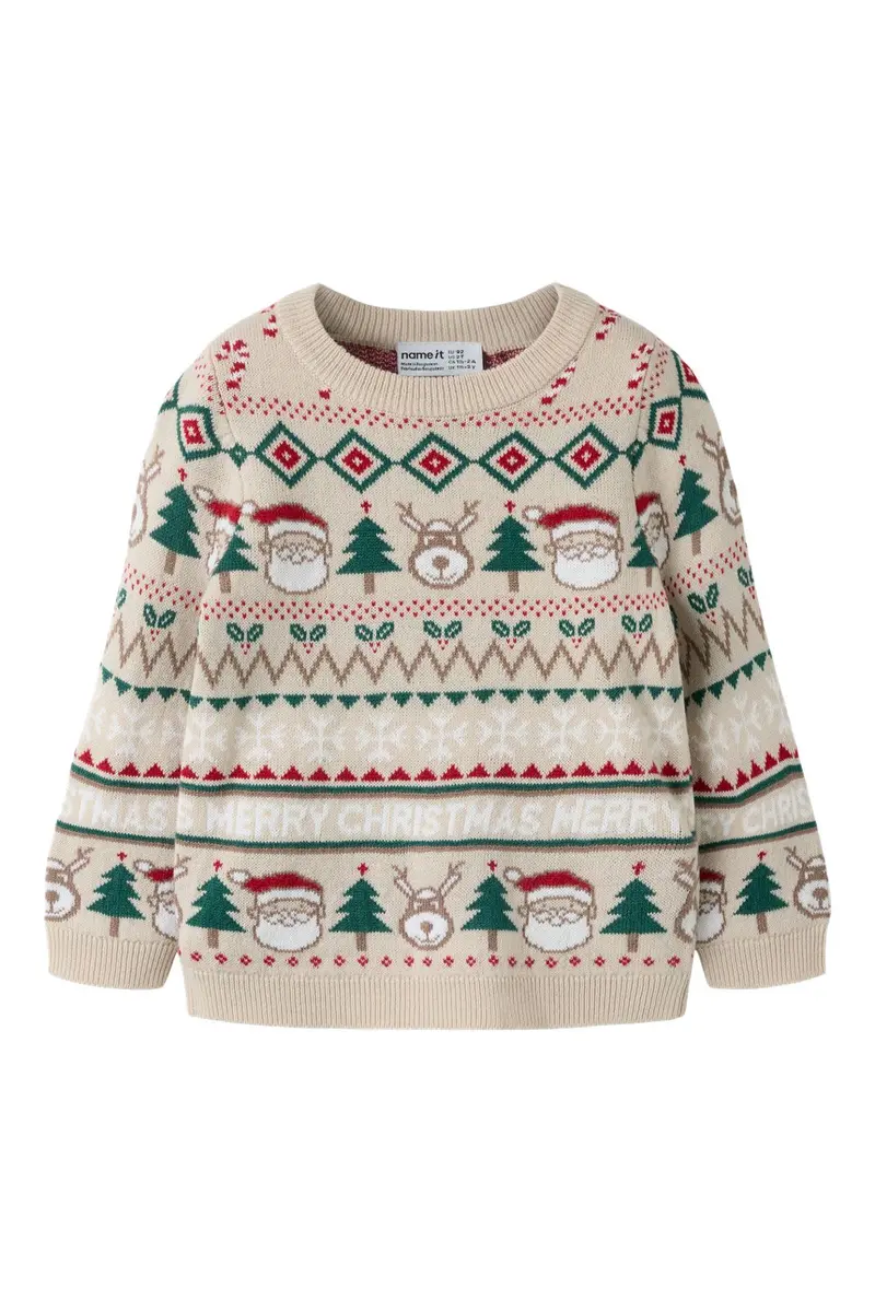Name It - Nmnralkos Ls Knit - 5161616 Peyote