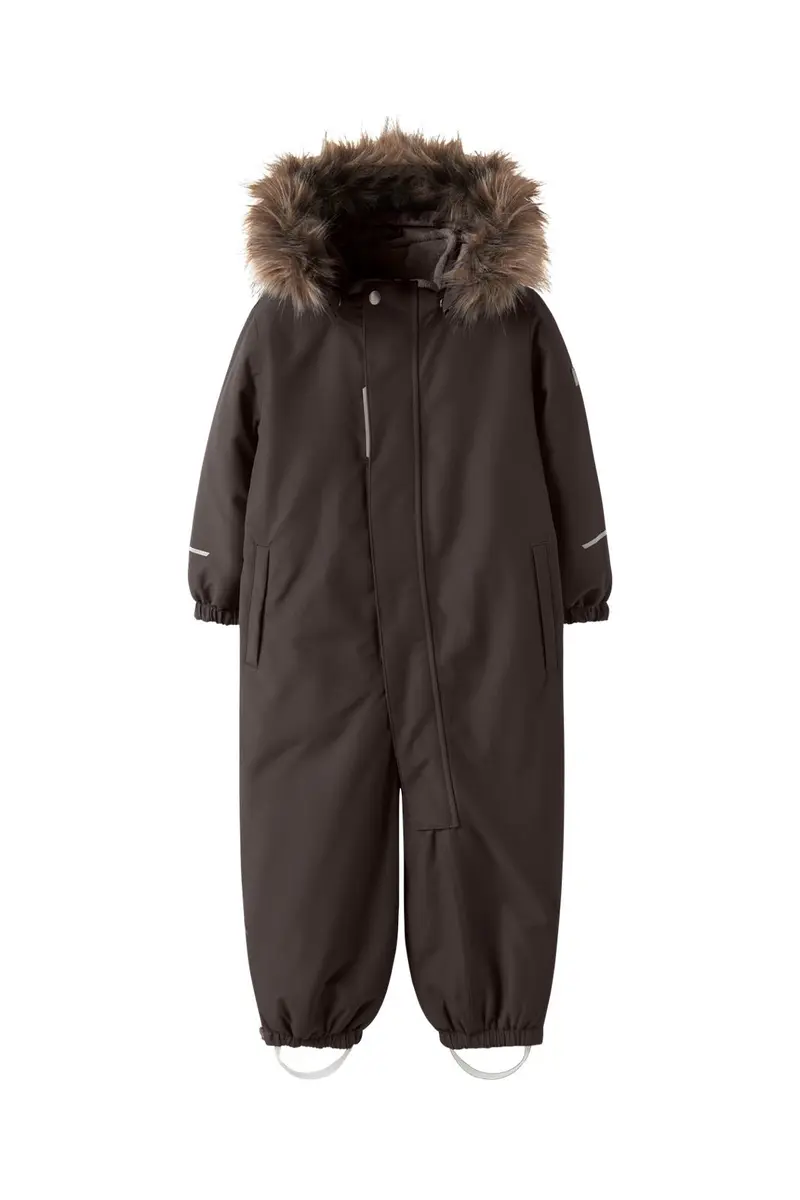 Name It - Nmnsnow10 Suit Solid - 5064815 Seal Brown