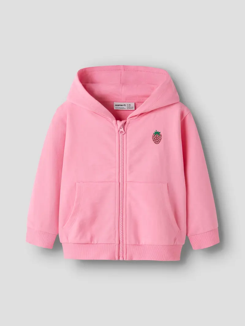 Name It Pink Drink Glitter Strawberry Nmfvalonny Ls Nreg Swe Card Wh Unb "351"