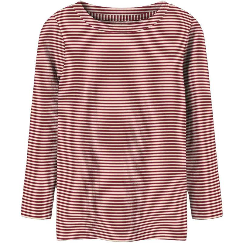 Name It Red Dahlia Nmndab M Ls Xsl Top "jul"