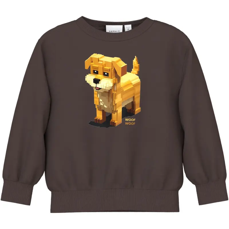 Name It Seal Brown Nmmsigurt Ls Nreg Swe Bru