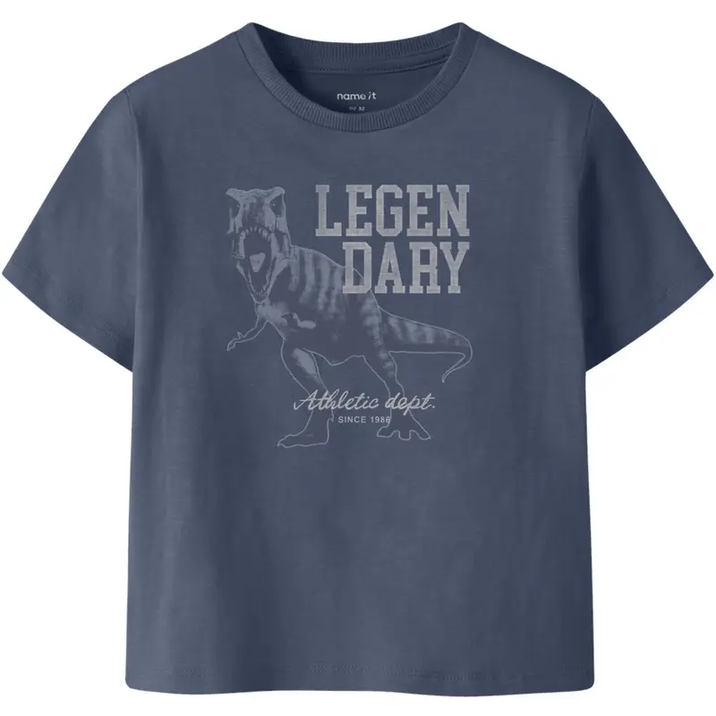 Name It Vintage Indigo Nmmfeath Ss Nreg Top Box "343"
