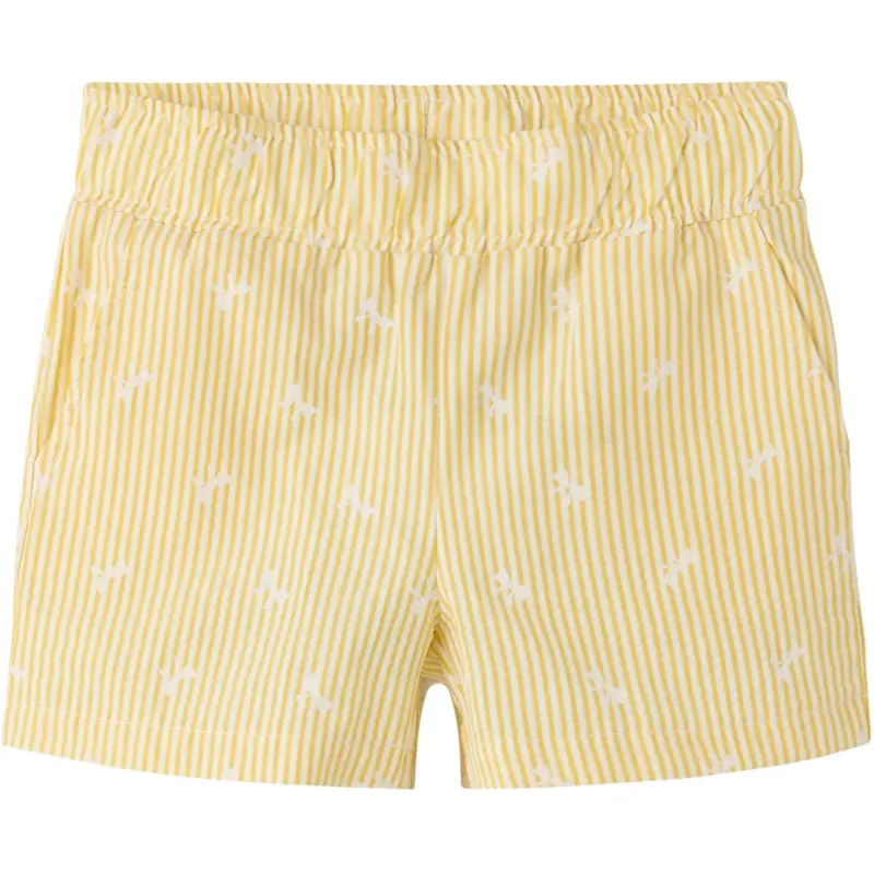 Name It Yolk Yellow Nmffeja Shorts 331