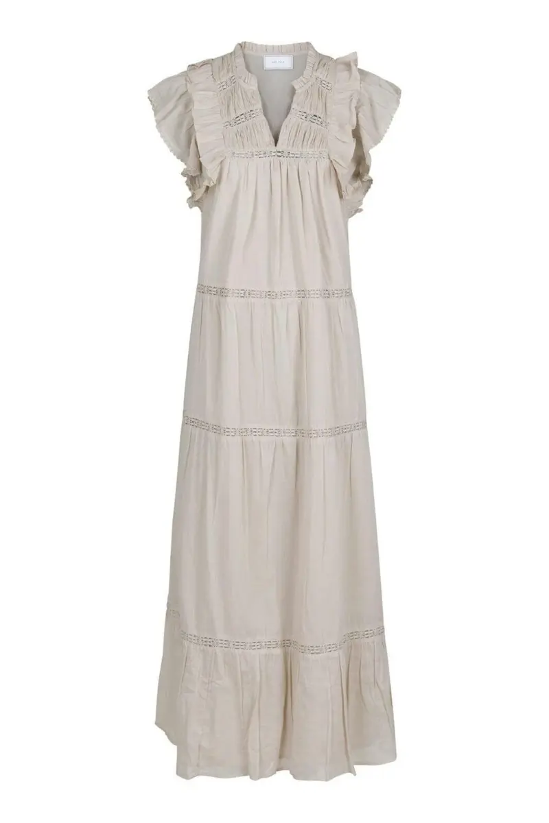 Neo Noir - Ankita S Voile Dress - Sand