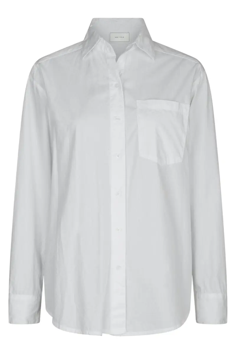 Neo Noir - Dita Poplin Shirt 166159 - 120 - White