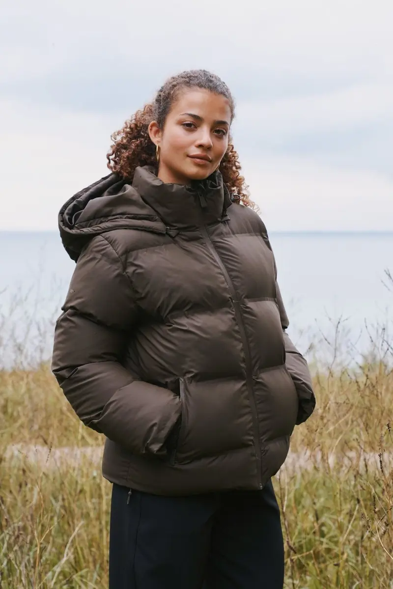 Neo Noir - Fox C Puffer Jacket 158082 - 676 - Dark Brown