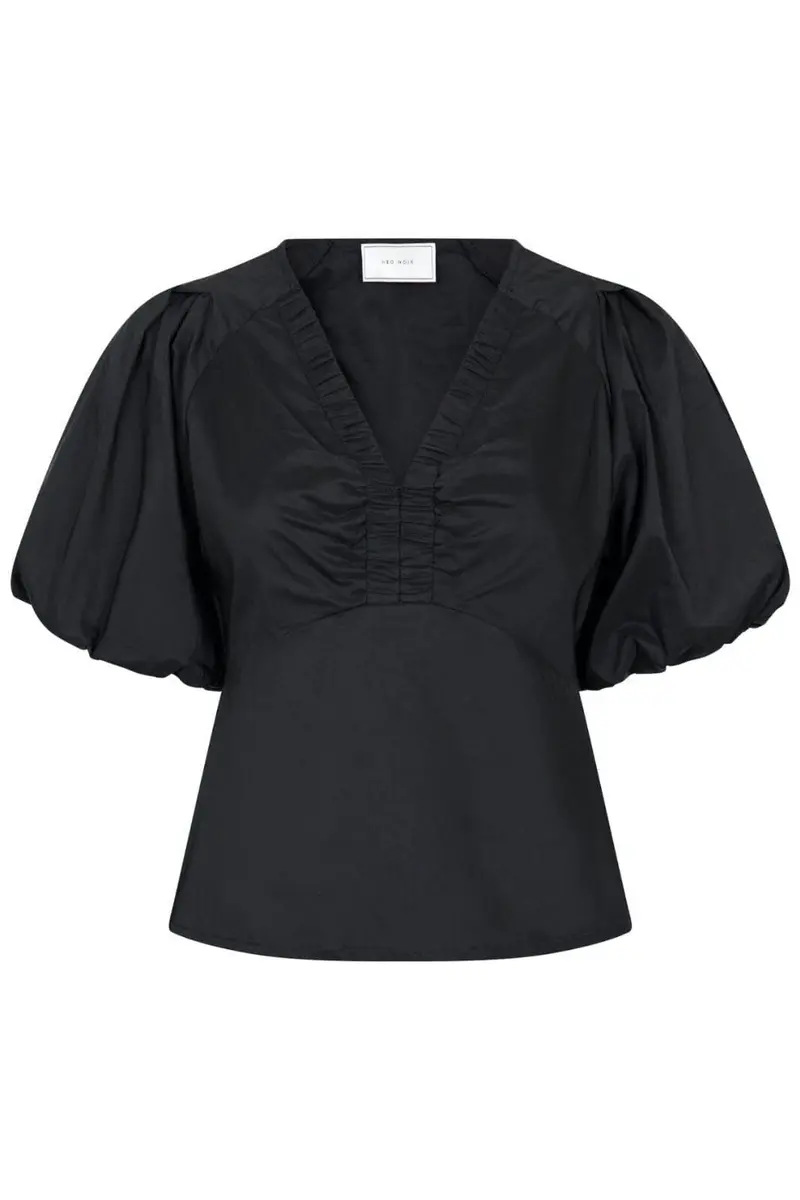 Neo Noir - Irina Poplin Blouse - Black