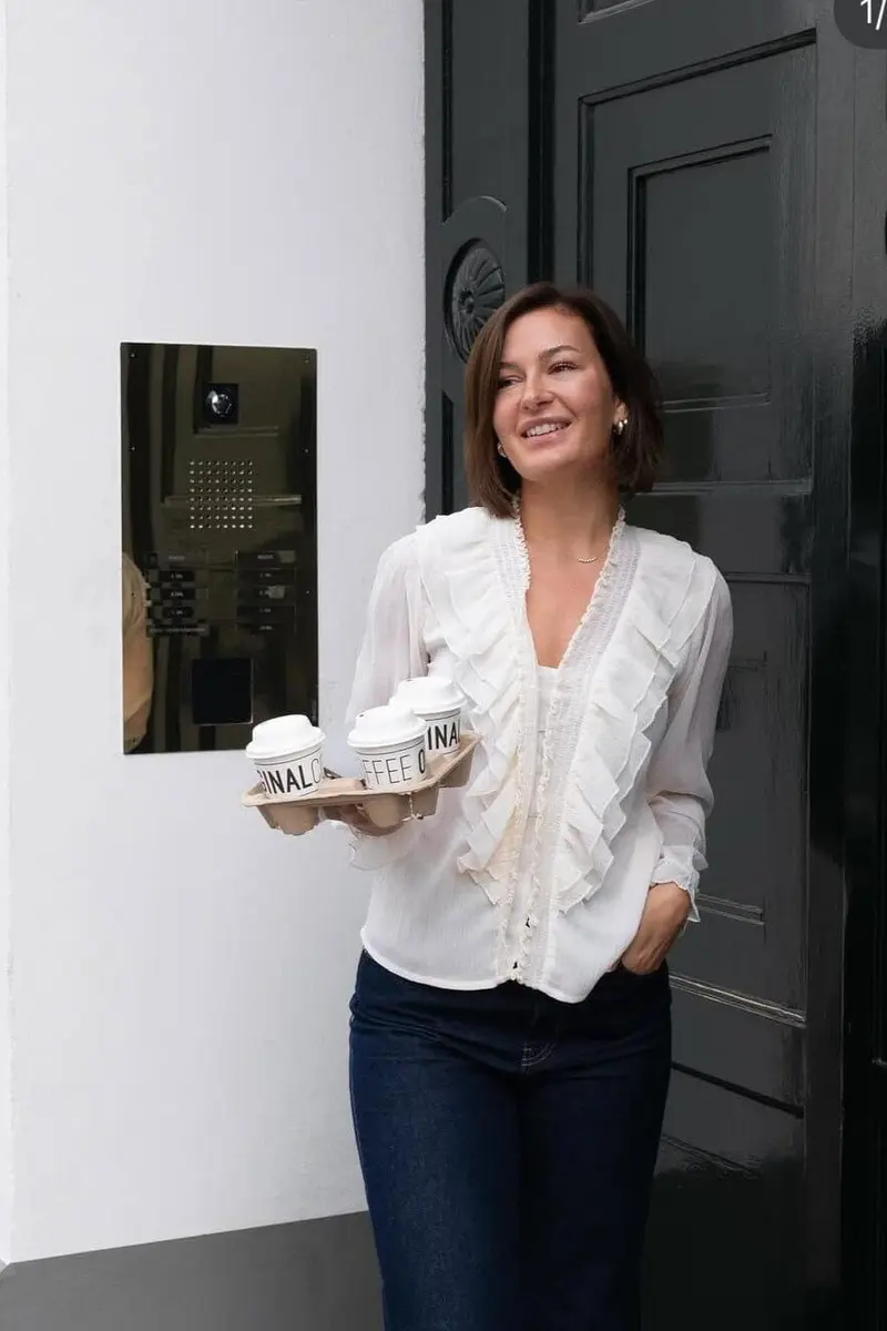 Neo Noir - Ivey Blouse 166659 - 122 - Creme