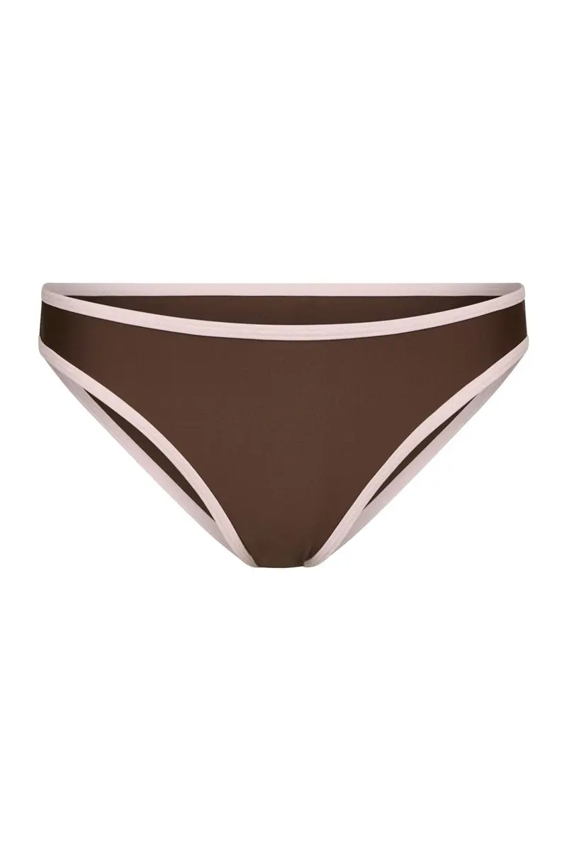 Neo Noir - Jovita Solid Contrast Bikini Brief 167794 - 754 - Light Pink