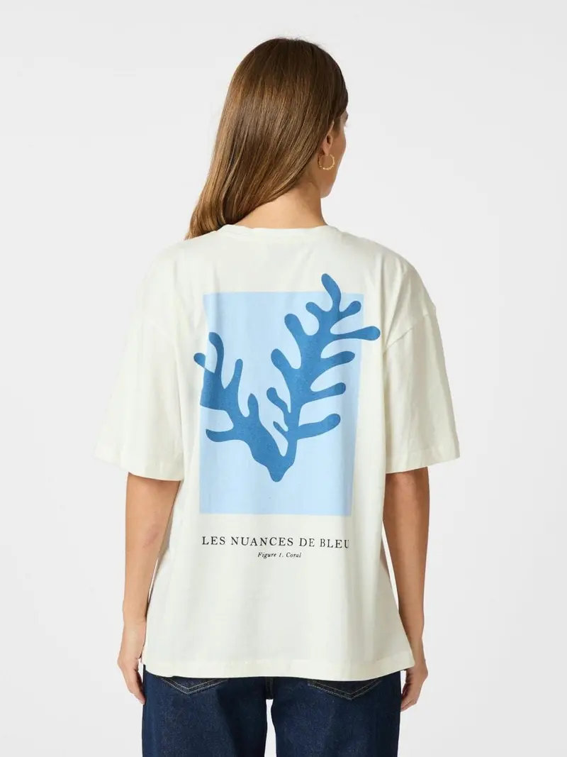 Neo Noir - Malin Coral Tee 164155 - Blue
