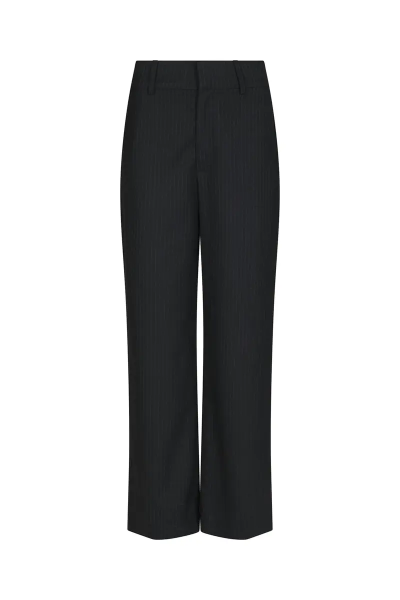 Neo Noir - Nathalie Slim Pinstripe Pants 170346 - 702 - Dark Navy