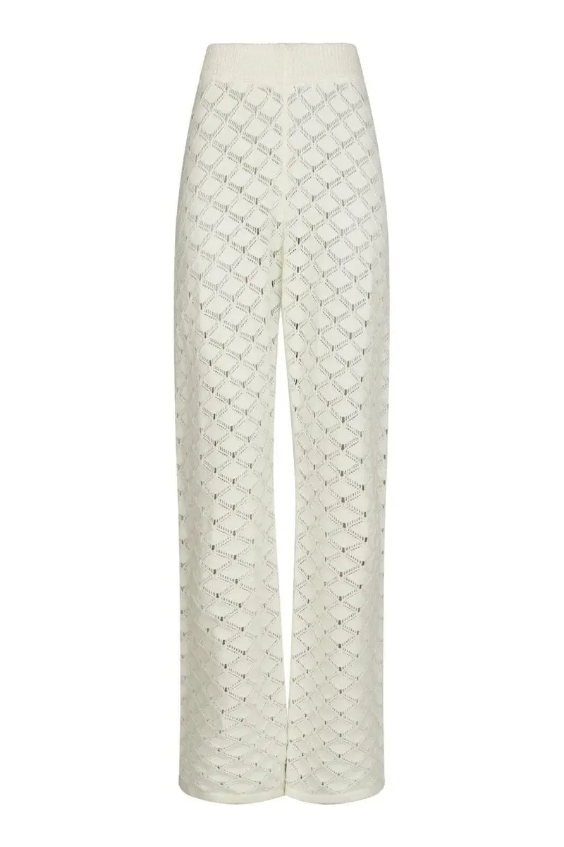 Neo Noir - Rizzy Crochet Pants 165218 - 121 - Off White