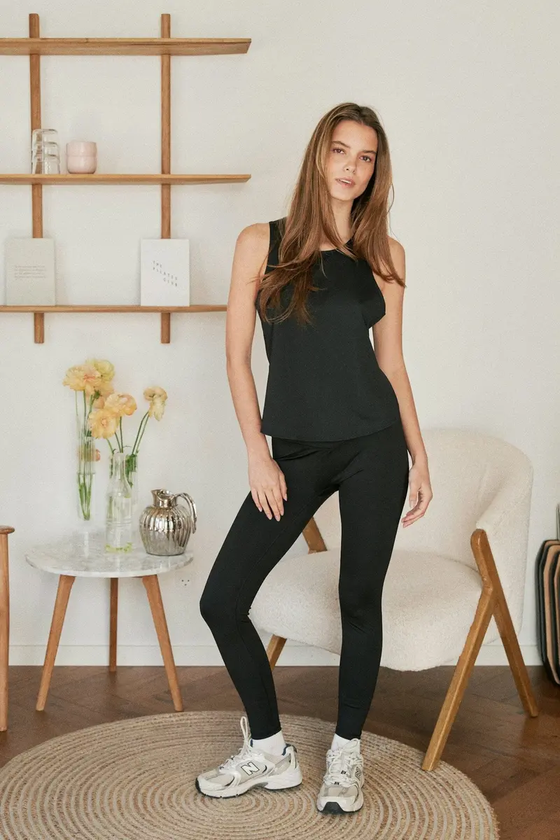 Neo Noir - Sabina Wrap Leggings 169042 - 100 - Black