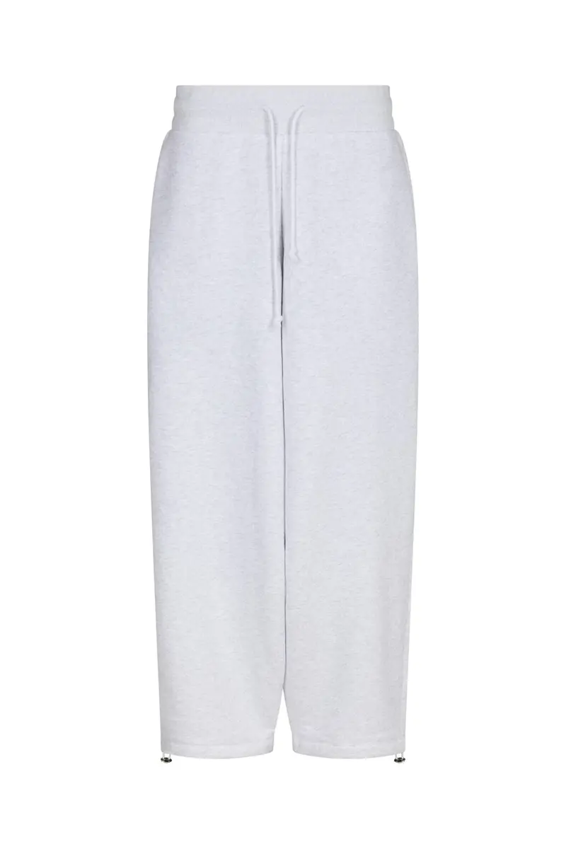 Neo Noir - Sana Barrel Sweatpants 169595 - 103 - Light Grey Melange