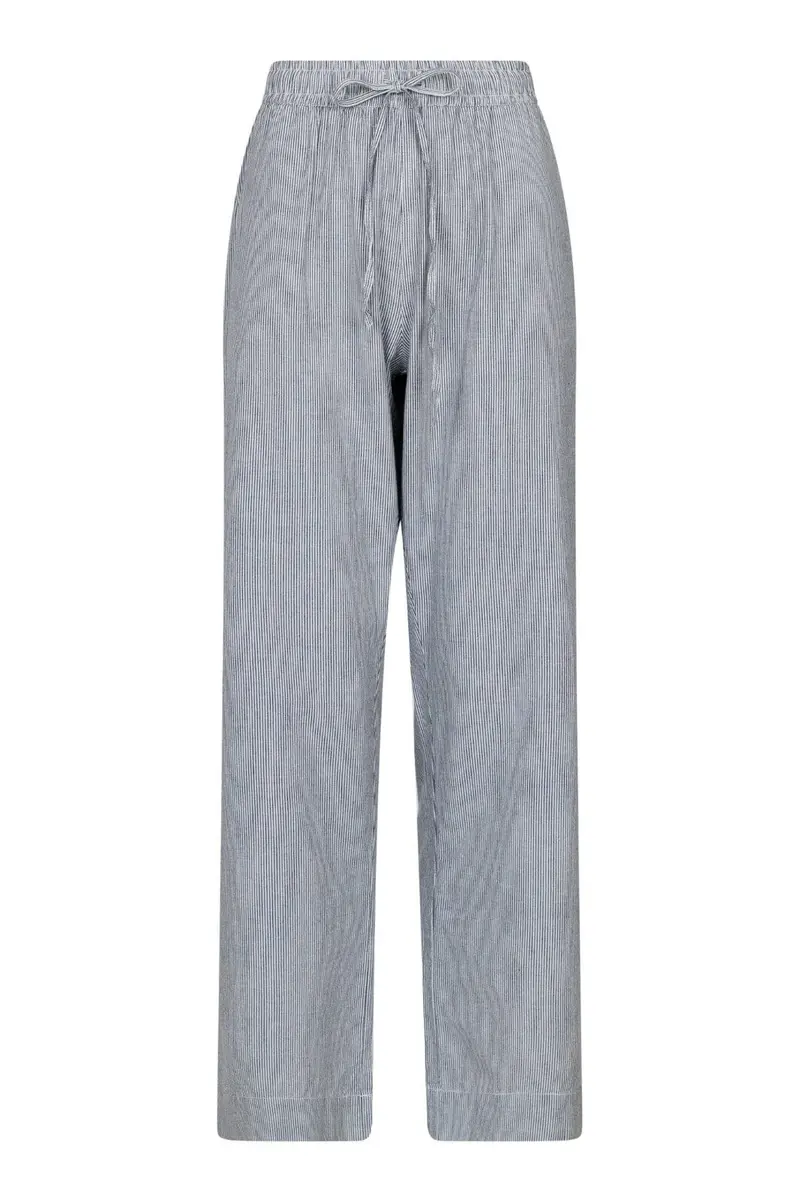 Neo Noir - Sonar Mini Stripe Pants - Dark Navy