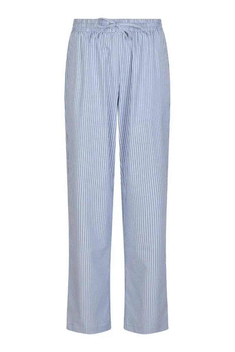 Neo Noir - Sonar Striped Pants 165075 - 145 - Light Blue