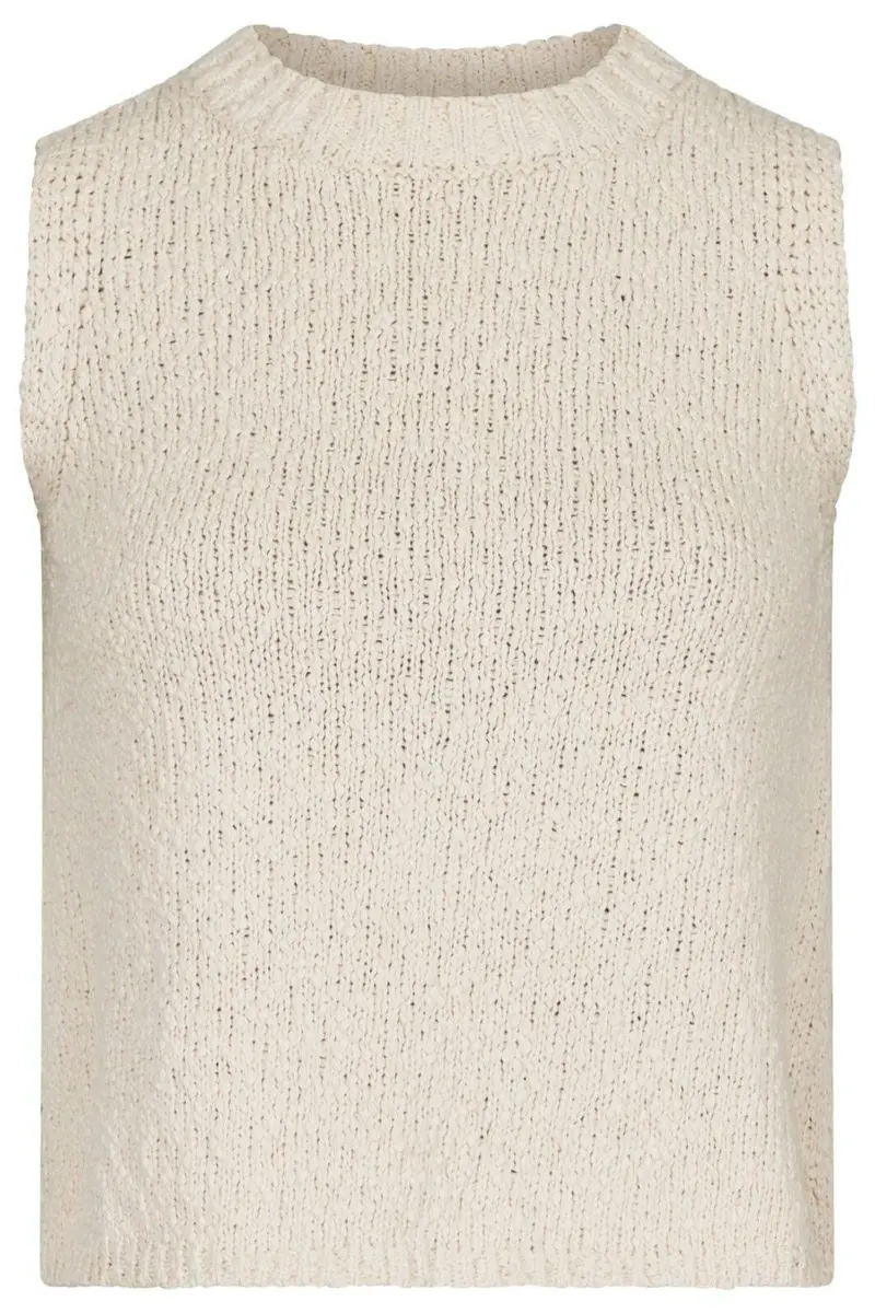 Neo Noir - Virena Knit Vest - Sand