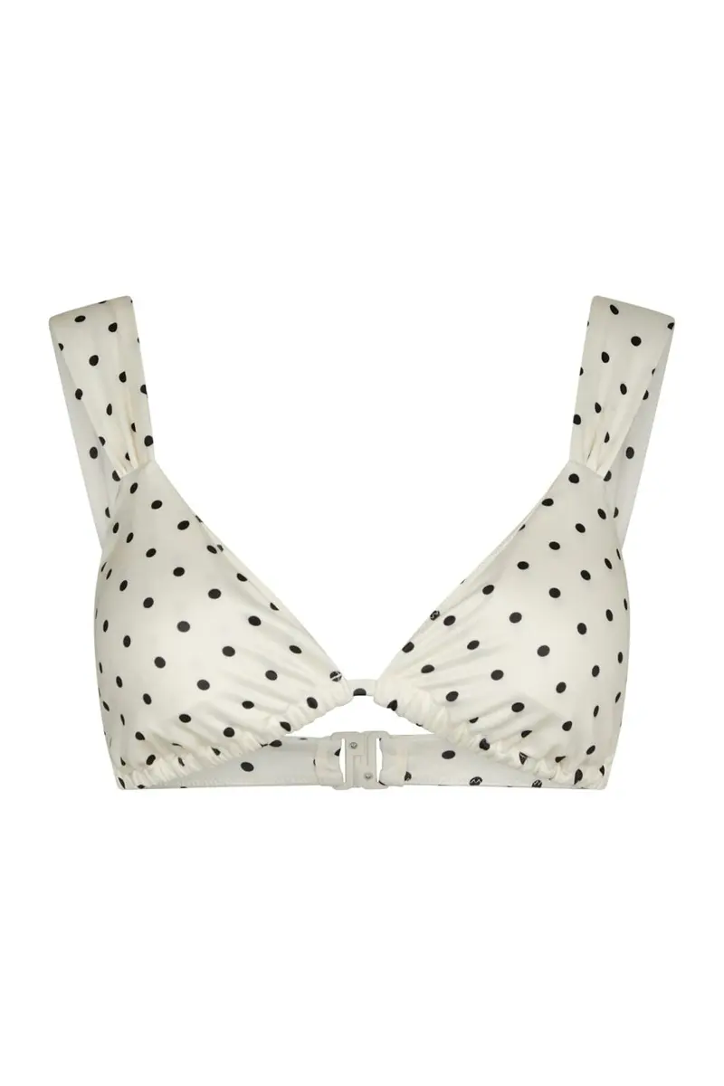 Neo Noir - Zadie Small Dot Bikini Top 170450 - 122 - Creme