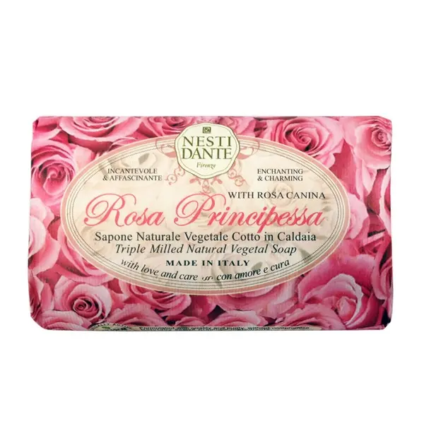 Nesti Dante Vegetabilsk Sæbe Le Rose Principessa 150g