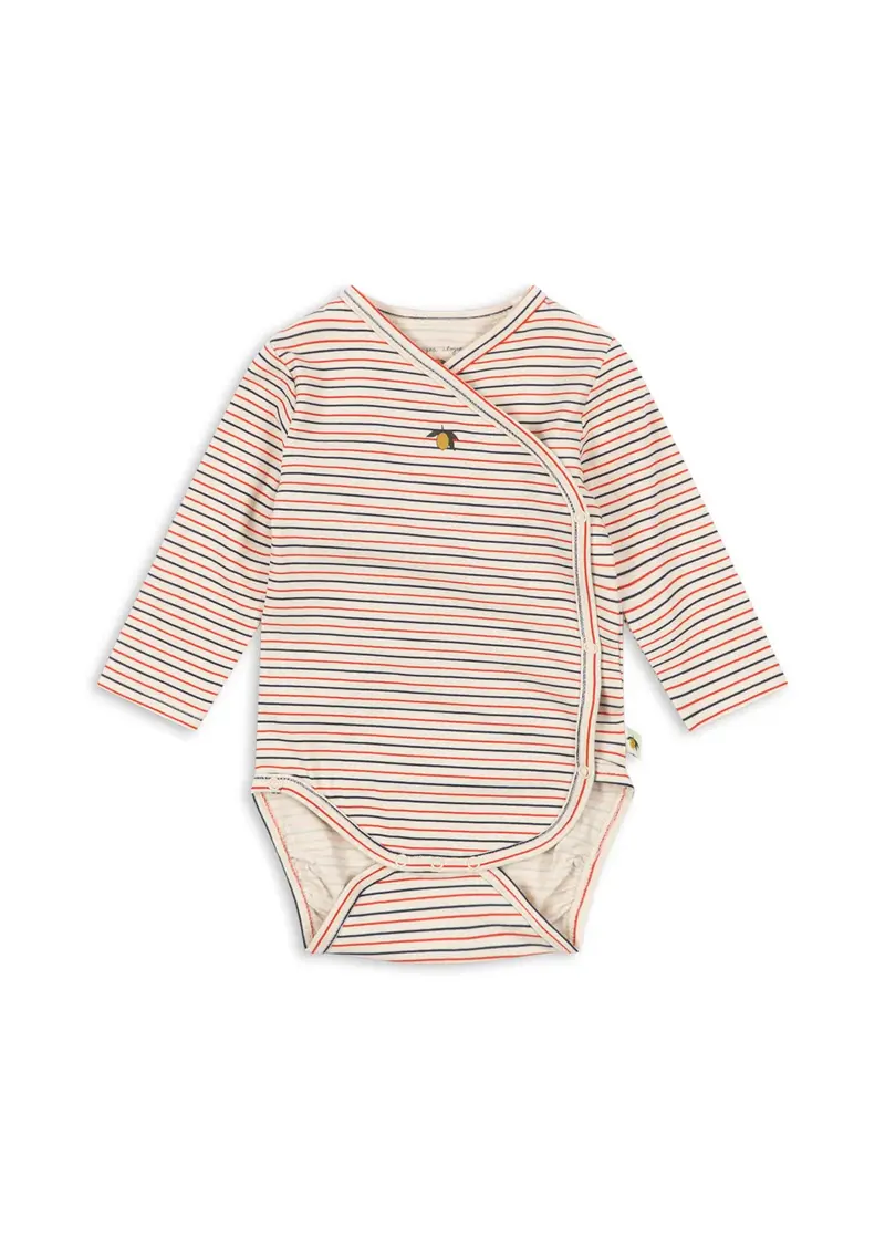 NEW BORN BODY STRIPE TRICOLORE