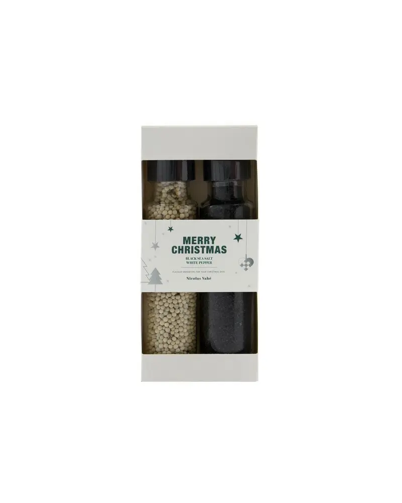 Nicolas Vahé - Gift Box, Chblack Sea Salt + Pepper, White, 320|175 G|G - 104980729