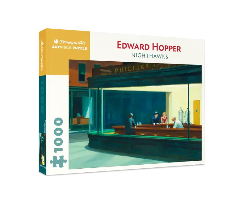 Nighthawks 1000 brikker puslespil fra Pomegranate