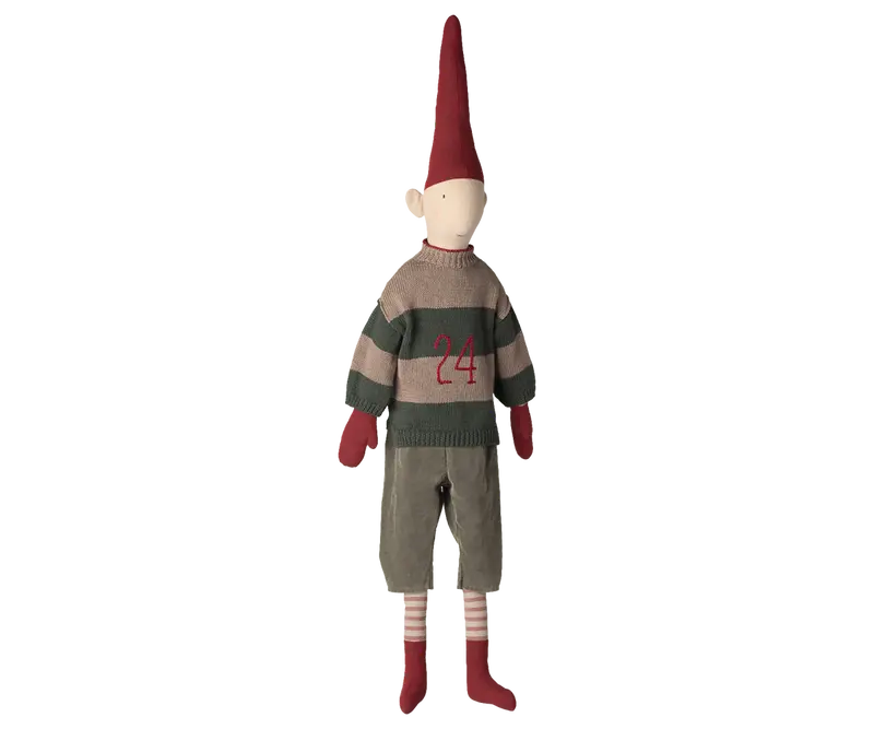 NISSE DRENG STR. 6 STRIBET SWEATER