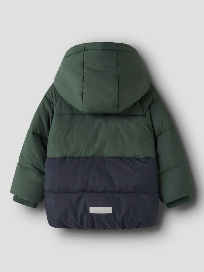 NMMMELBOURNE PUFFER JACKET BLOCK - Navy Blazer
