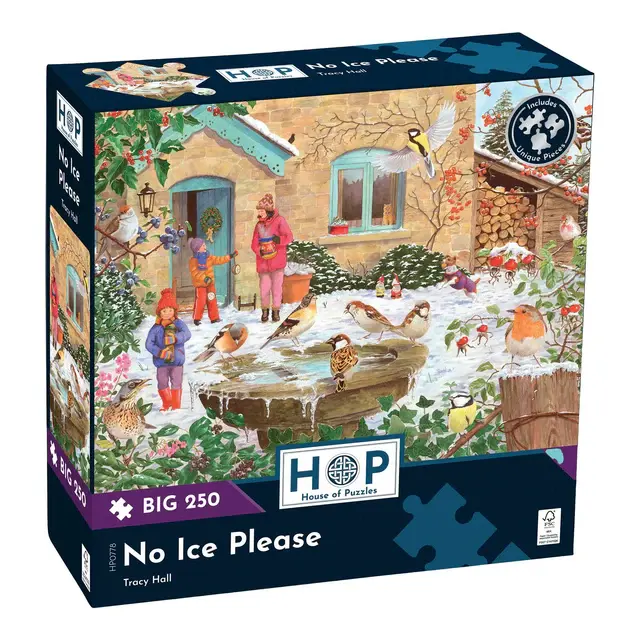 No Ice Please 250 XL brikker puslespil fra House of Puzzles