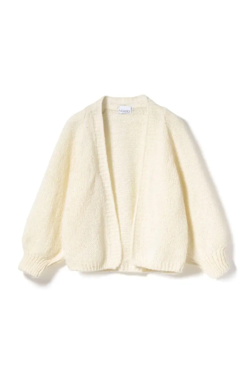 Noella - Fora Knit Cardigan - White