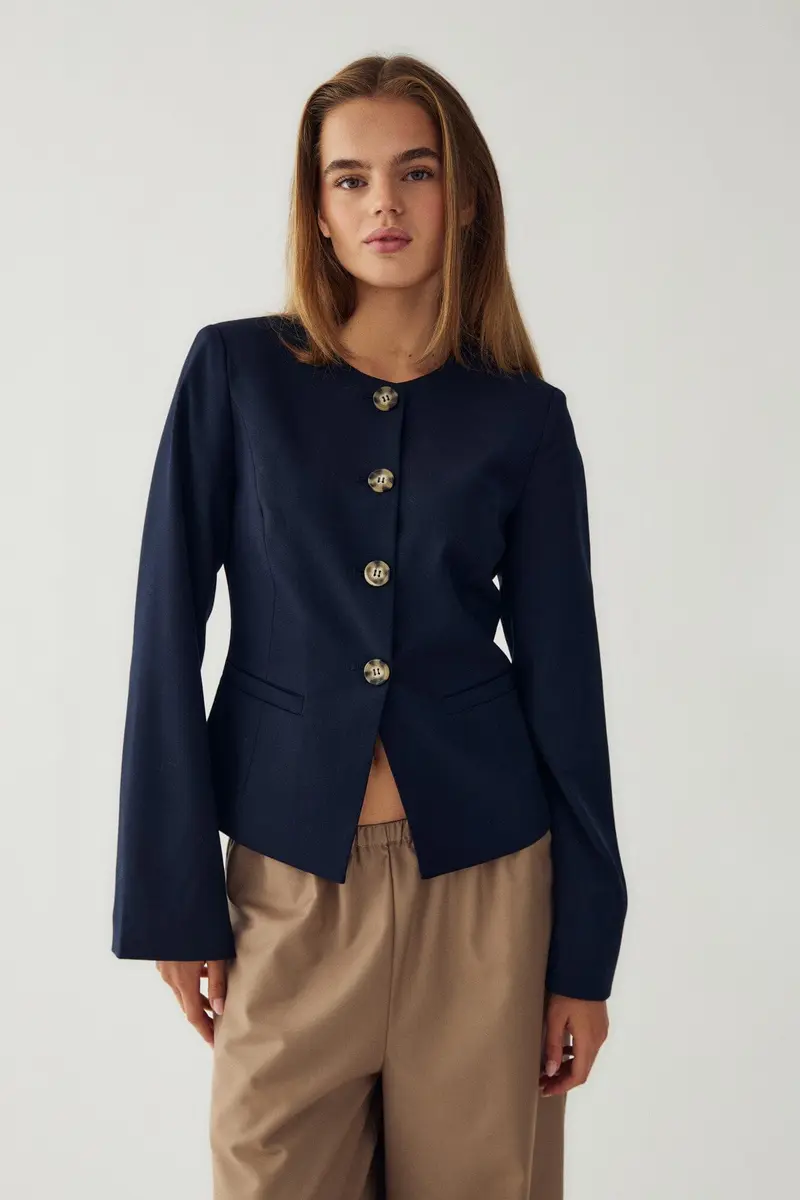 Noella - Kasaundra Blazer 12700029 - 007 - Navy