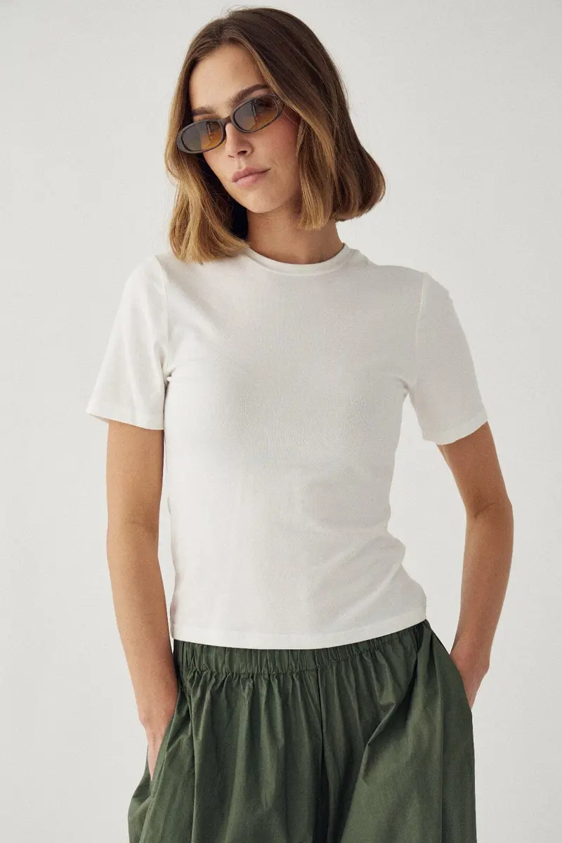 Noella - N-Julia T-Shirt 14500003 - 028 - White