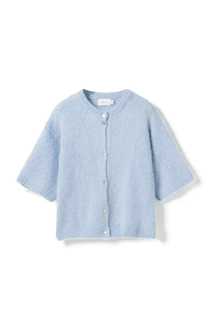Noella - N-Kae Ss Knit Cardigan 15950003 - 016 - Light Blue