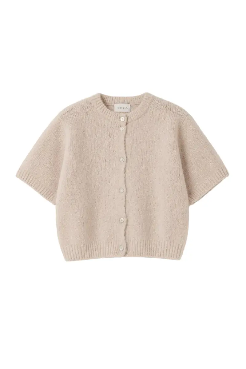 Noella - N-Kae Ss Knit Cardigan 15950003 - 1206 - Oyster
