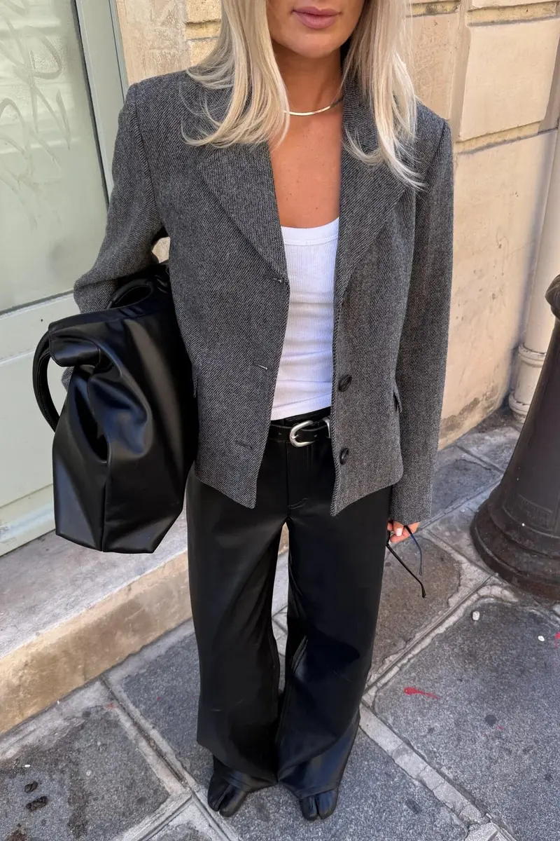 Noella - N-Laurica Jacket 16680001 - 1522 - Grey Brown Mix