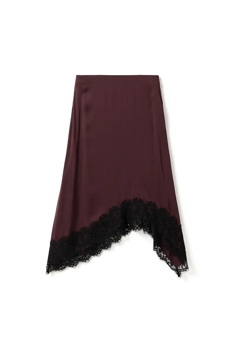 Noella - N-Madoline Skirt 16740002 - 1524 - Maroon