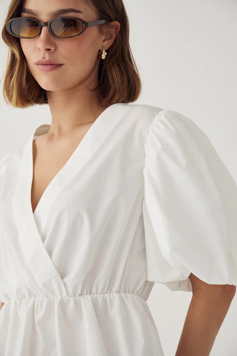 Noella - N-Magdalena Blouse 14540009 - 028 - White