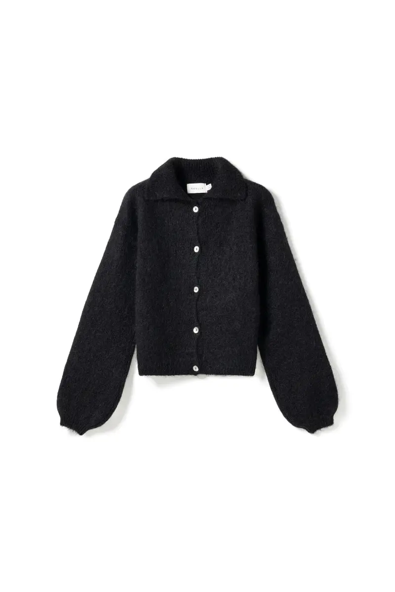 Noella - N-Makana Knit Cardigan 16770001 - 004 - Black