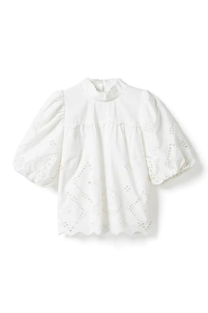 Noella - N-Marilyn Blouse 15070002 - 1249 - White