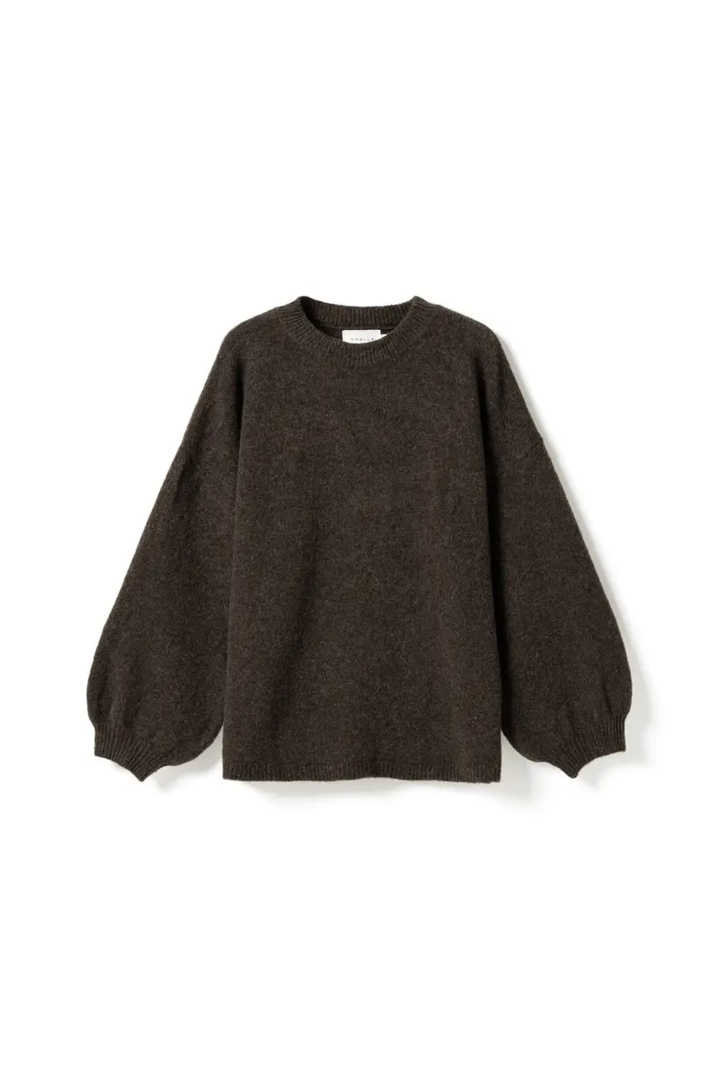 Noella - N-Marjo Knit 16840001 - 1356 - Timber Brown Melange
